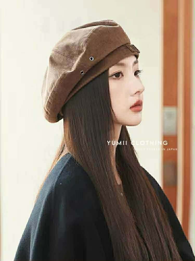 "YUMII" J フリル・サテンリボンバッグ